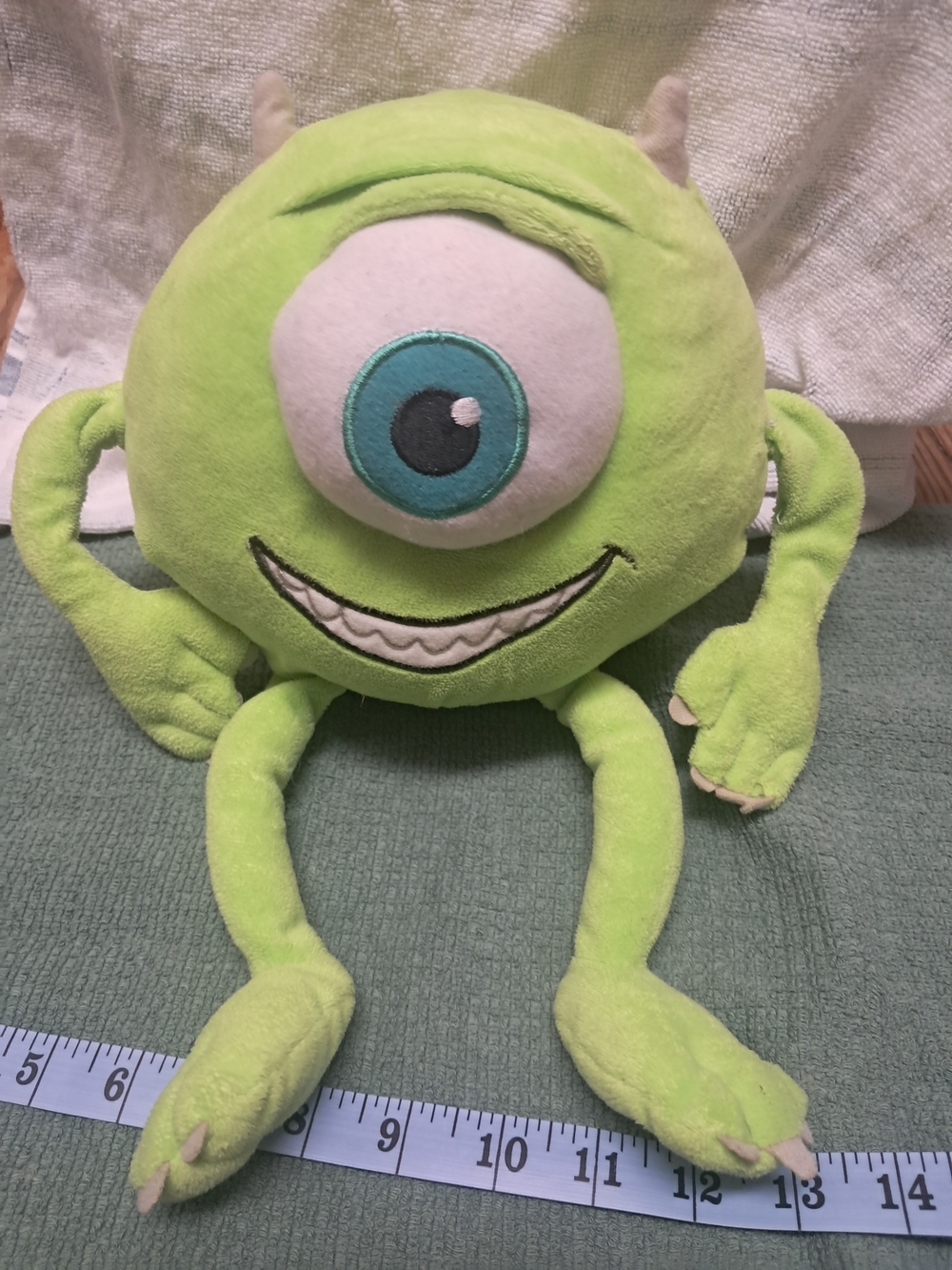 Mike Wazowski Plush Toy - Bright Green Kids Toy